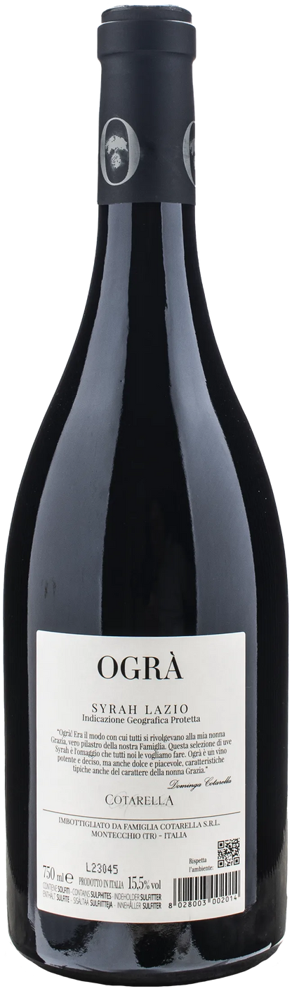 Cotarella Syrah Ogrà 2018