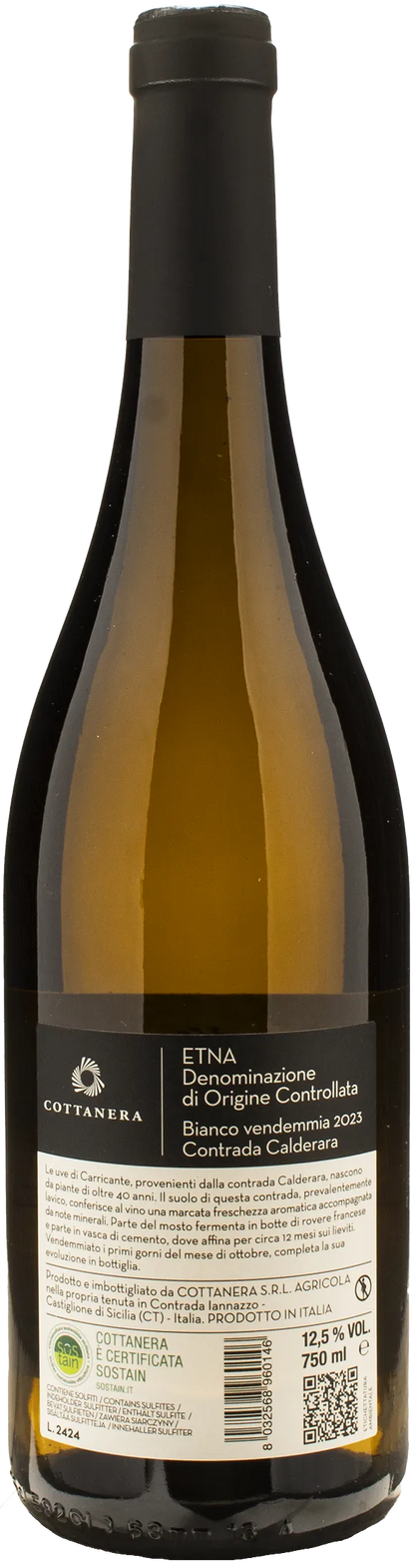 Cottanera Etna Bianco Contrada Calderara 2023