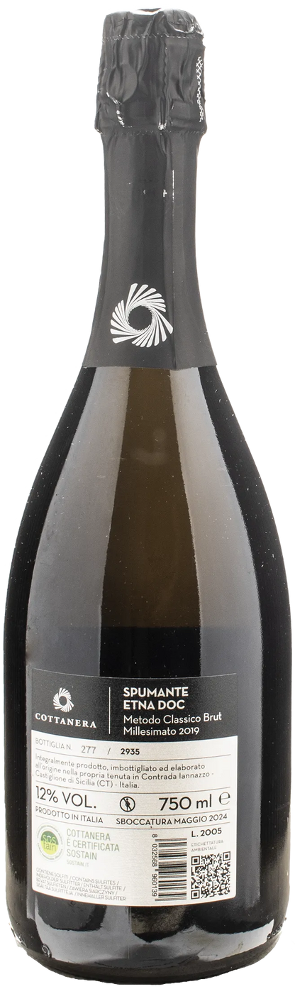 Cottanera Etna Metodo Classico Brut 2019
