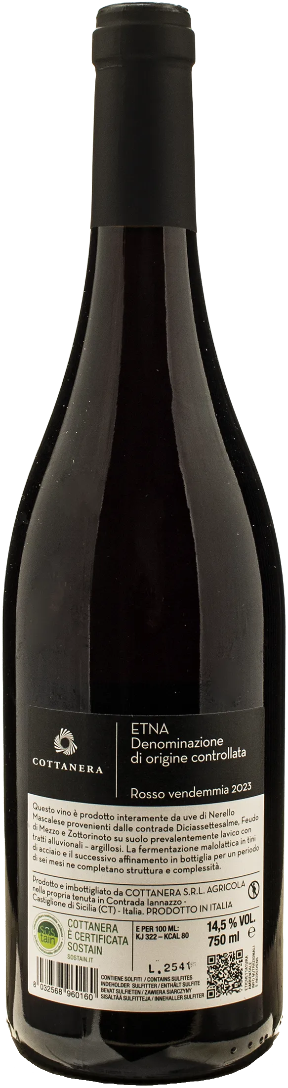 Cottanera Etna Rosso 2023