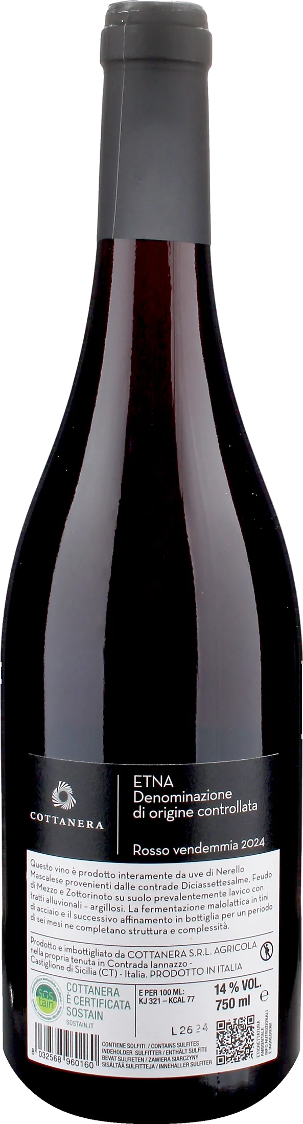 Cottanera Etna Rosso 2024