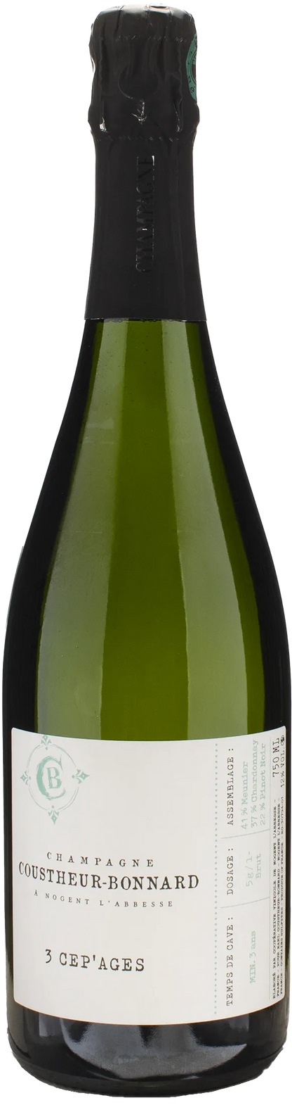 Coustheur Bonnard Champagne 3 CepAges Brut
