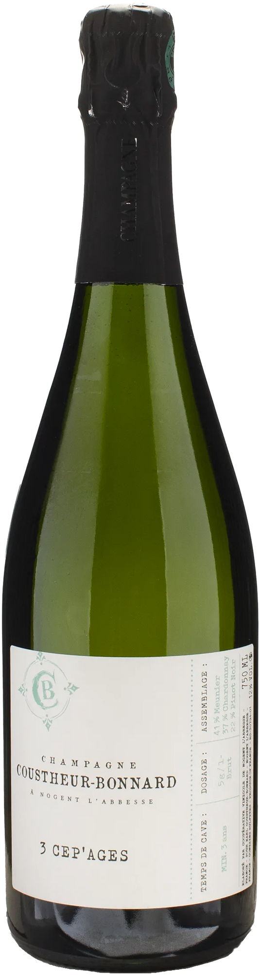 Coustheur Bonnard Champagne 3 CepAges Brut