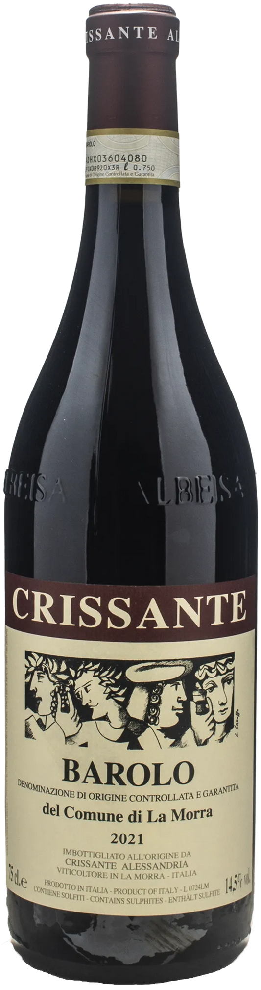 Crissante Alessandria Barolo del Comune di La Morra 2021