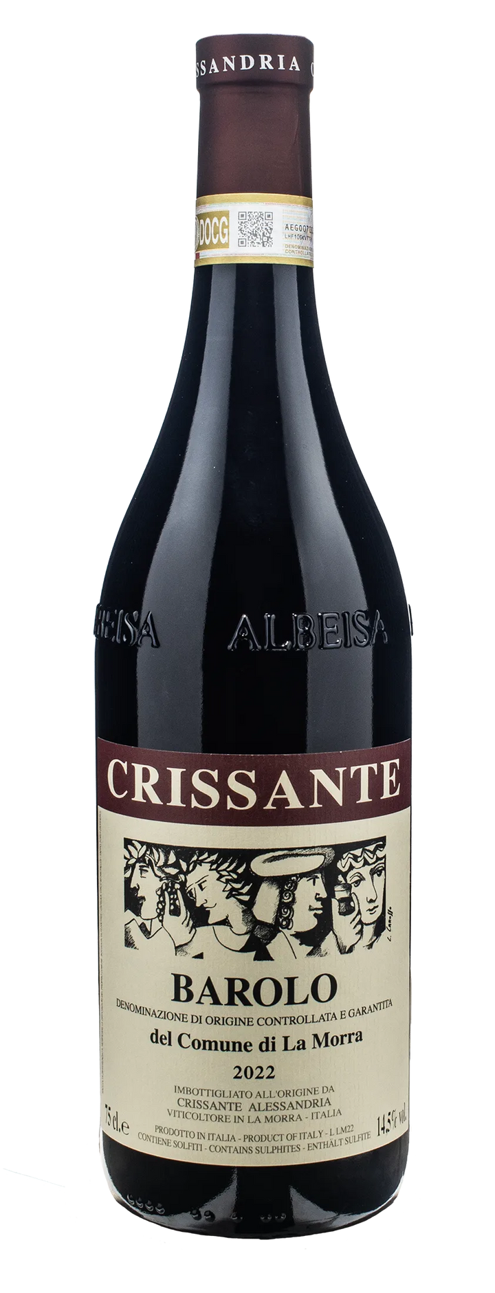 Crissante Alessandria Barolo del Comune di La Morra 2022