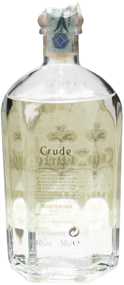 Crude Grappa Cabernet Riserva Speciale 0.5L