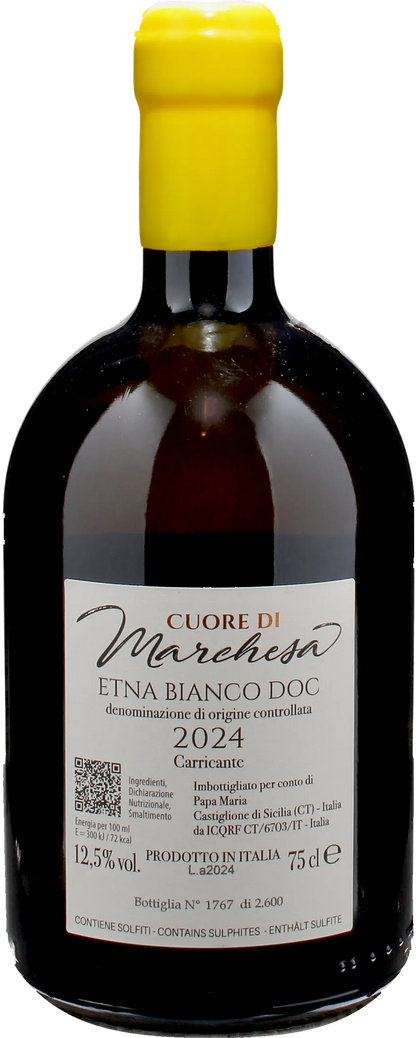Cuore di Marchesa Etna Bianco 2024