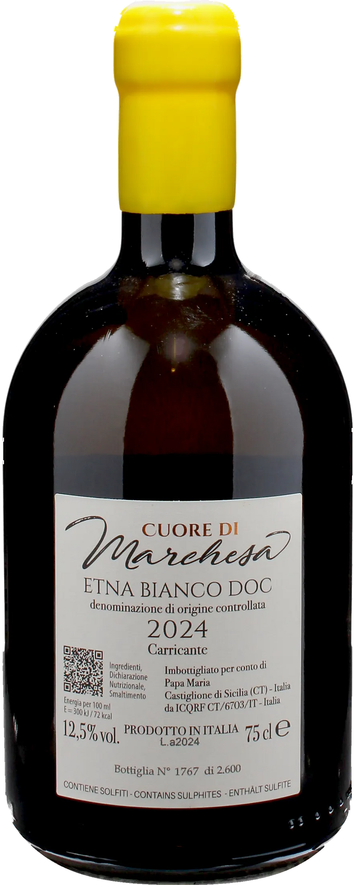 Cuore di Marchesa Etna Bianco 2024