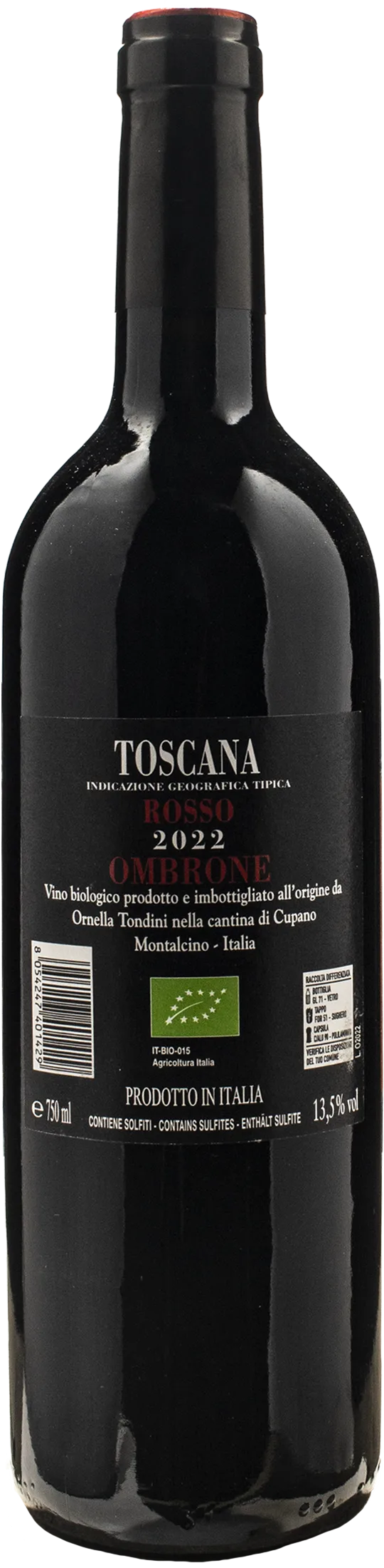 Cupano Ombrone Rosso 2022