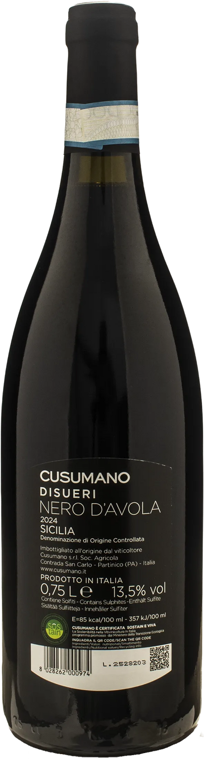 Cusumano Nero d'Avola Disueri 2024