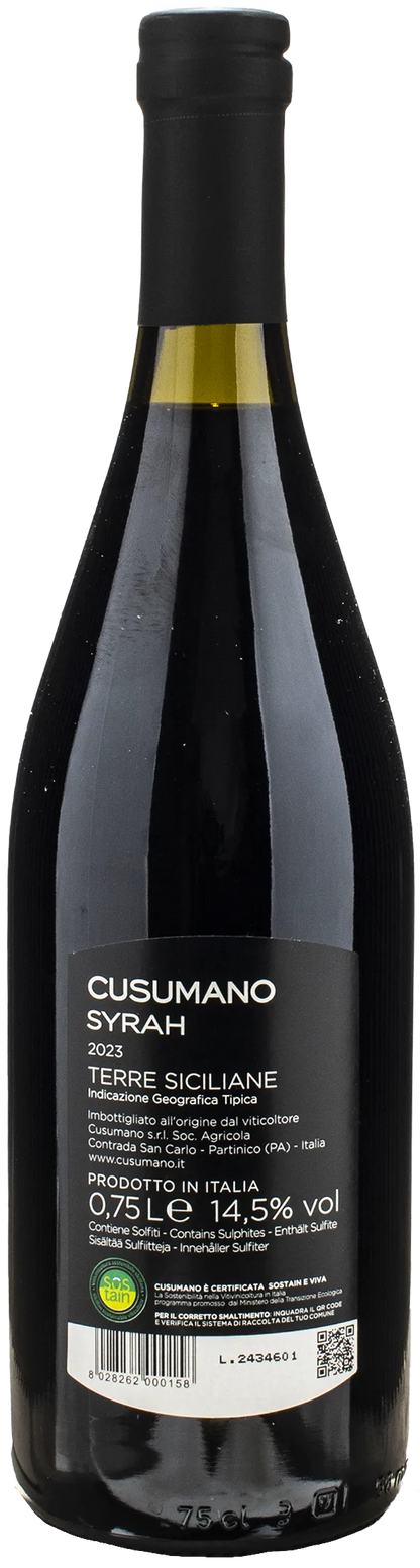 Cusumano Syrah 2023