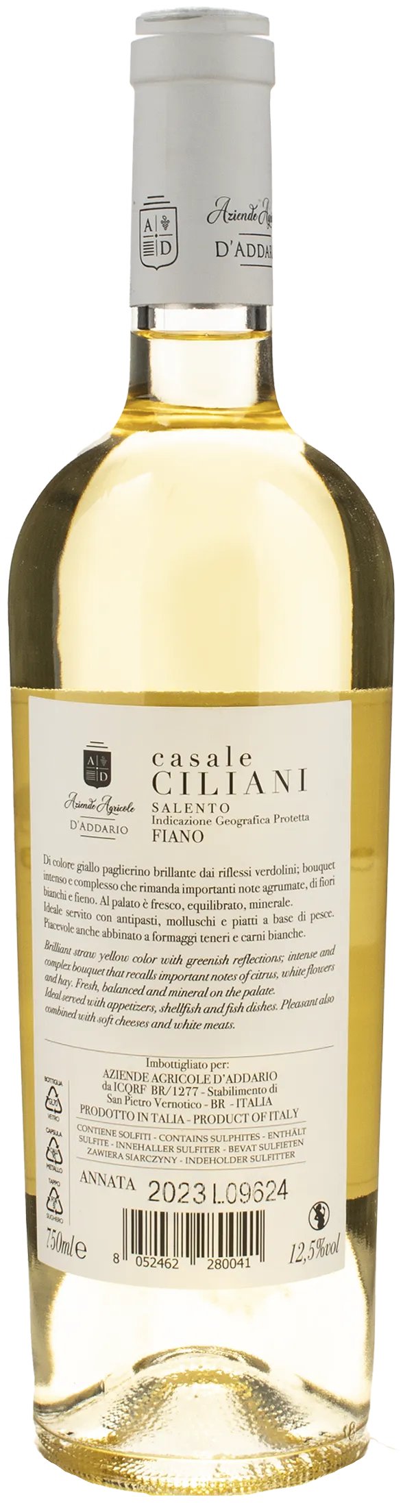 D'Addario Fiano Casale Ciliani 2023