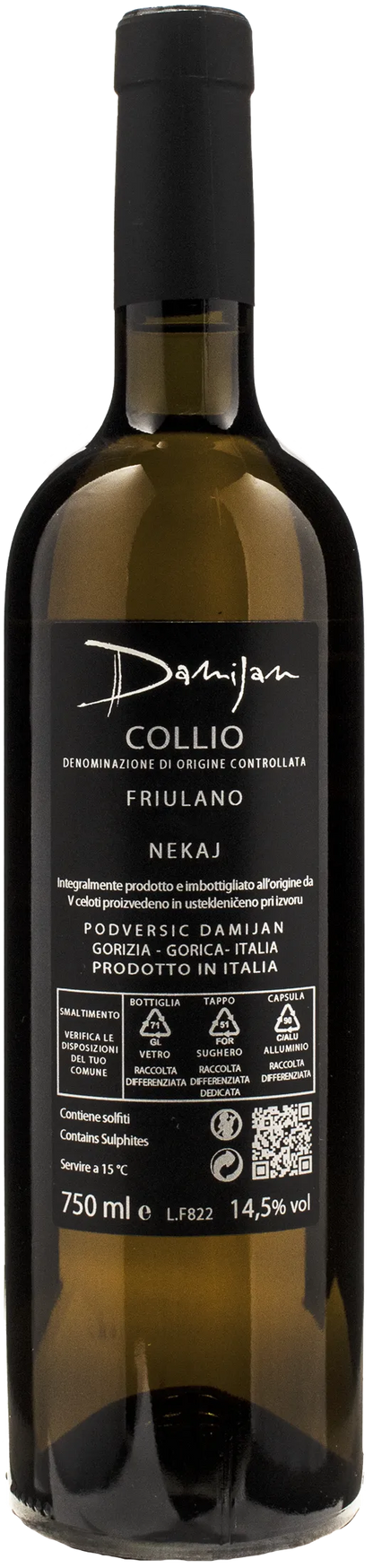 Damijan Podversic Nekaj Collio Friuliano Bianco 2020