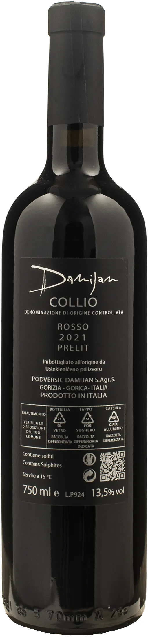 Damijan Podversic Rosso Prelit 2021