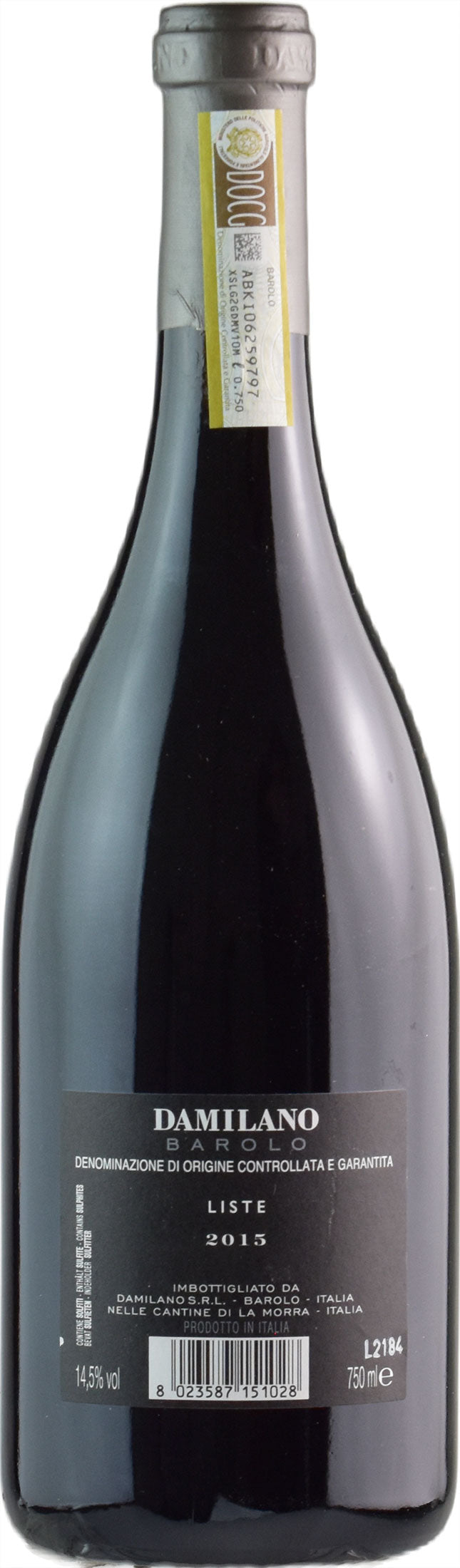 Damilano Barolo Liste 2015