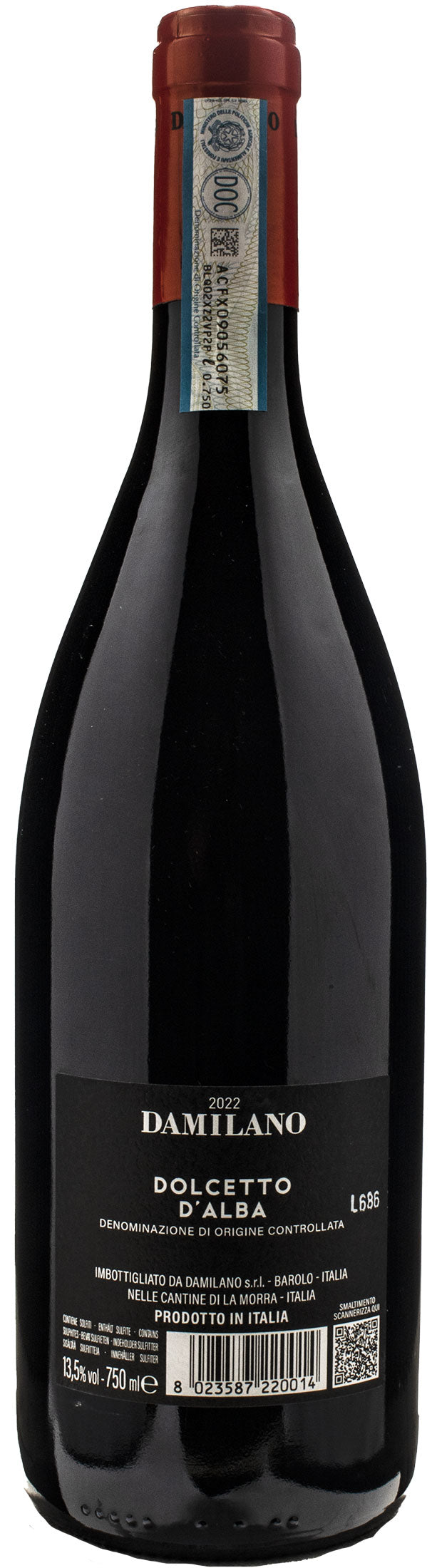Damilano Dolcetto d'Alba 2022