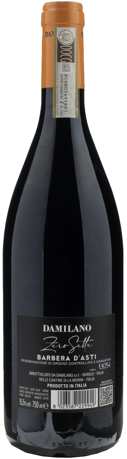 Damilano Barbera d'Asti Zero Sette 2022