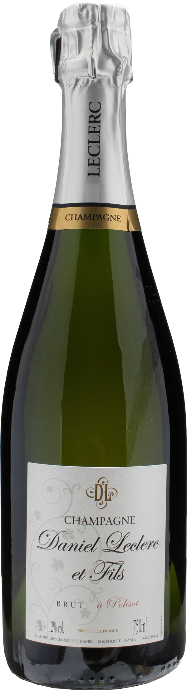 Daniel Leclerc et Fils Champagne Brut à Polisot