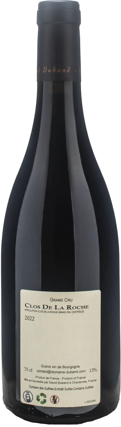 David Duband Clos de la Roche Grand Cru 2022