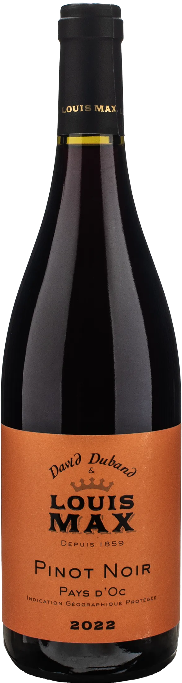 David Duband & Louis Max Pays d'Oc Pinot Noir 2022