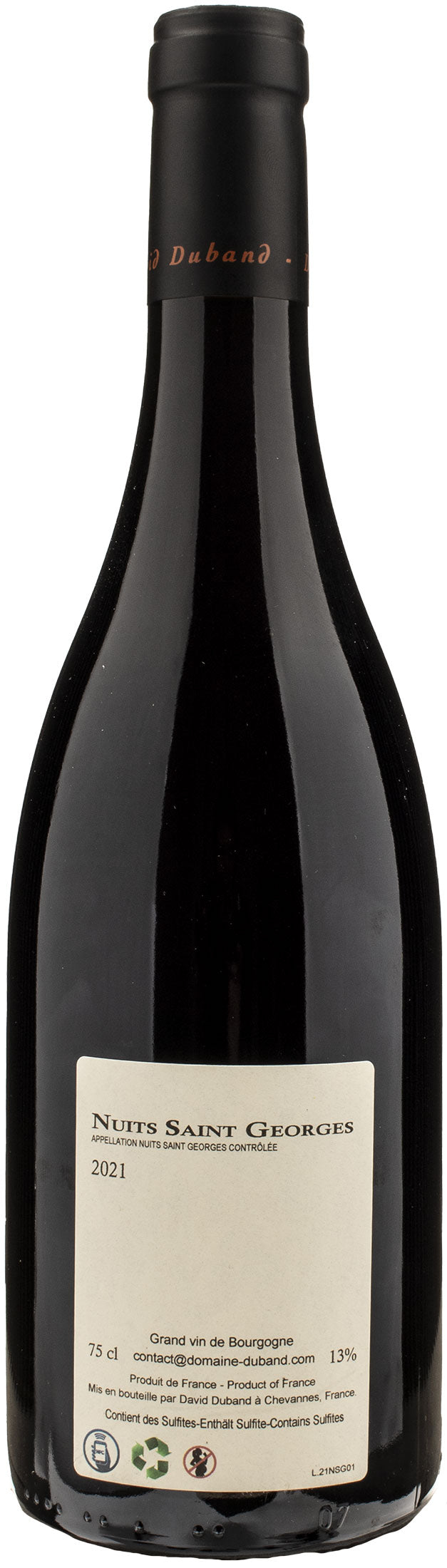 David Duband Nuits Saint Georges 2021