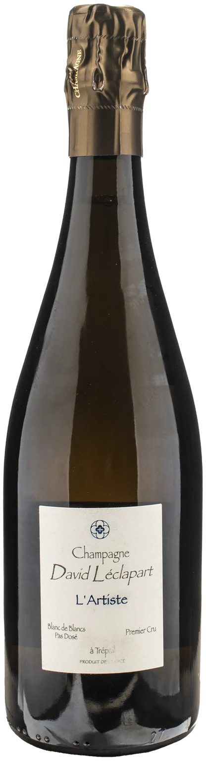 David Leclapart Champagne 1er Cru Blanc de Blancs L'Artiste Pas Dose