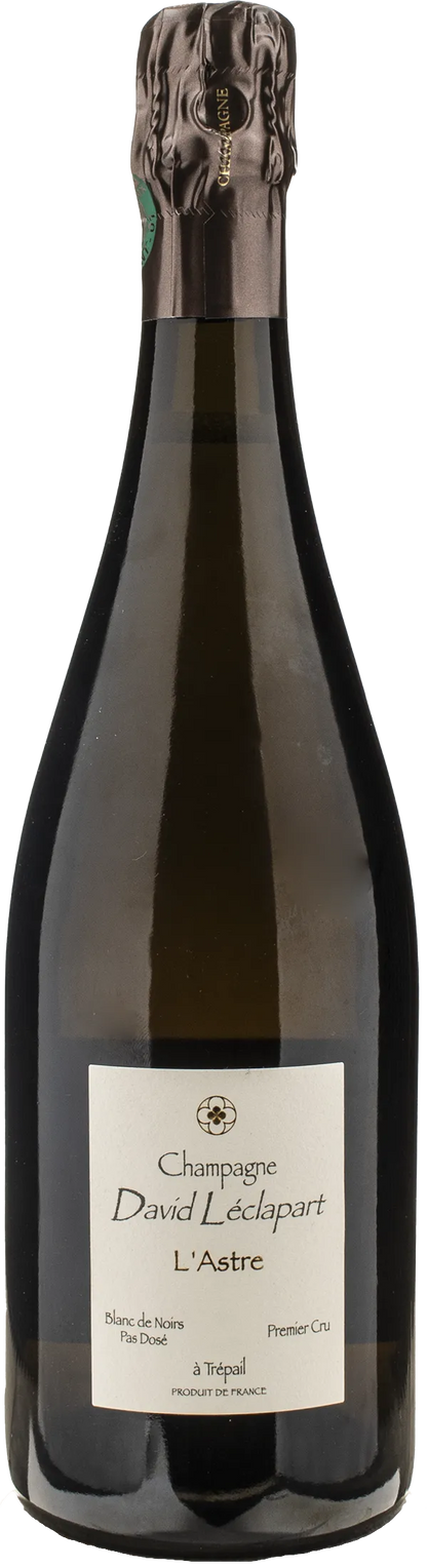 David Leclapart Champagne 1er Cru Blanc de Noirs Pas Dose L'Astre