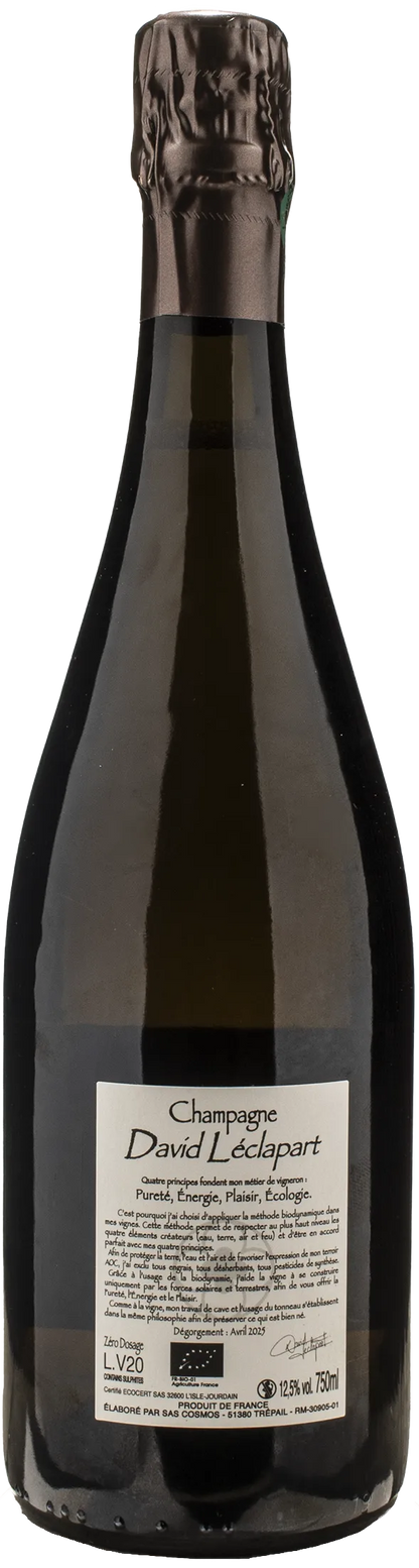 David Leclapart Champagne 1er Cru Blanc De Noirs Pas Dosè L'Astre