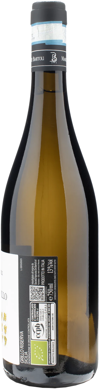 De Bartoli Grappoli del Grillo Riserva 2022