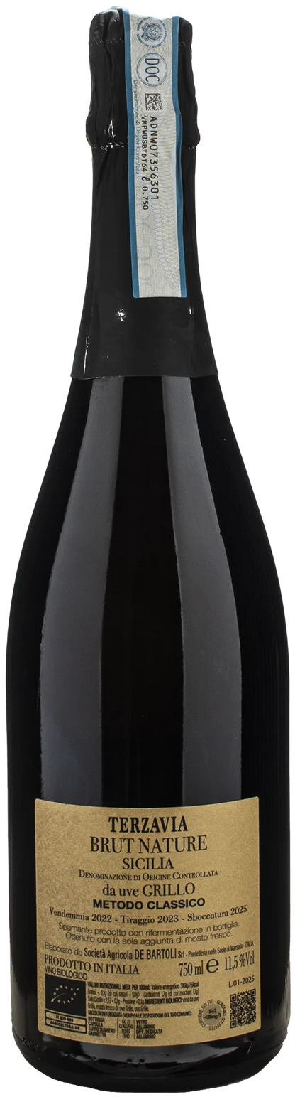 De Bartoli Terza Via Metodo Classico Brut 2022