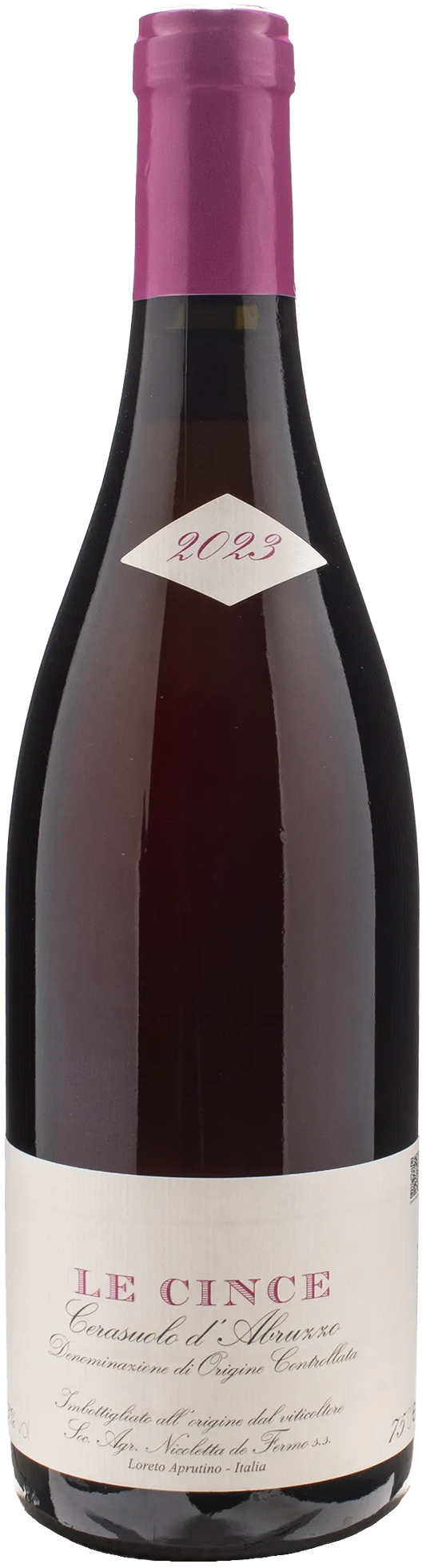 De Fermo Cerasuolo d'Abruzzo Le Cince 2023