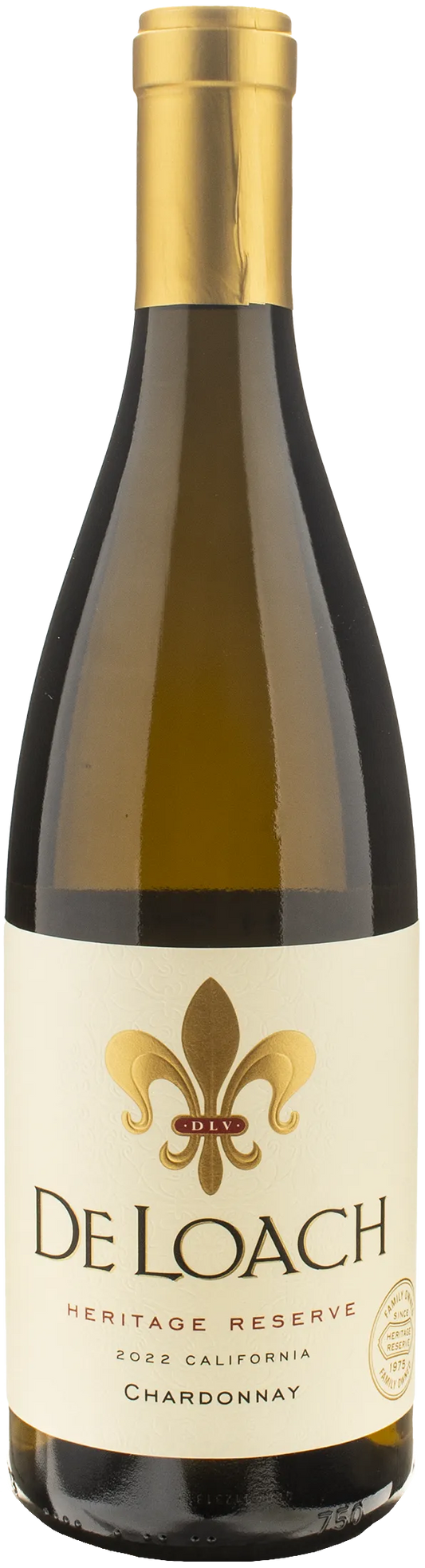 De Loach Winery Chardonnay California Heritage Reserve 2022