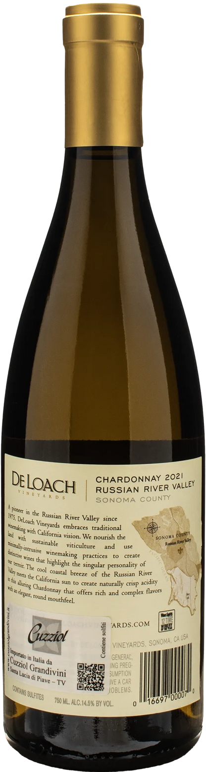 De Loach Winery Chardonnay Russian River Valley 2021