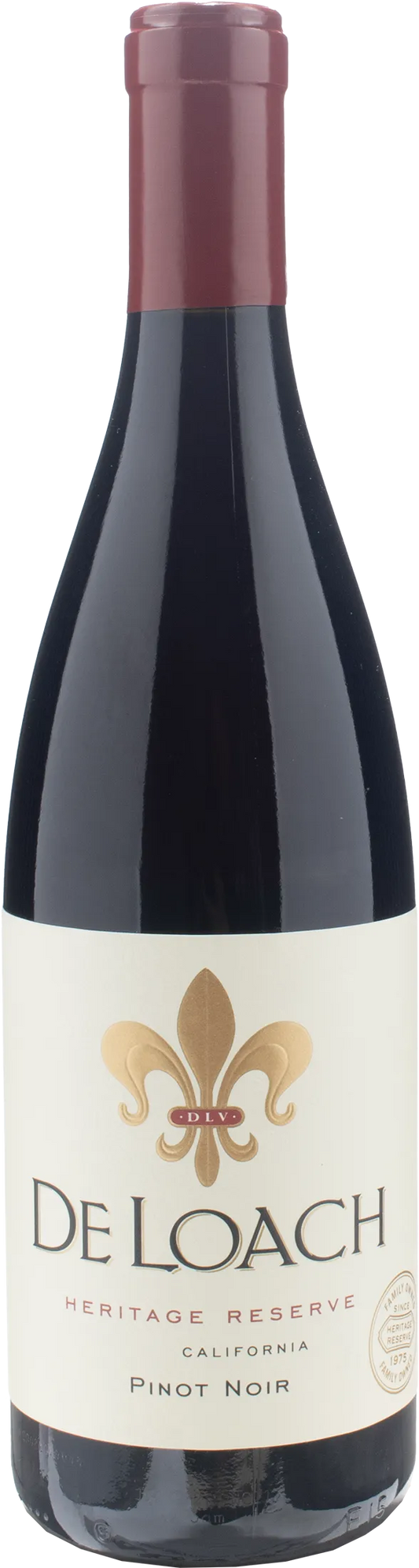 De Loach Winery Pinot Noir California Heritage Reserve 2021