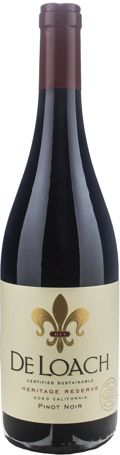 De Loach Winery Pinot Noir California Heritage Reserve 2023