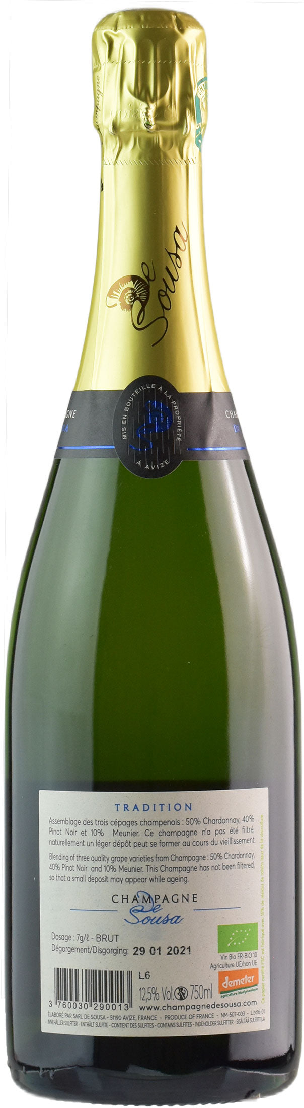 De Sousa Champagne Cuvée Tradition Brut