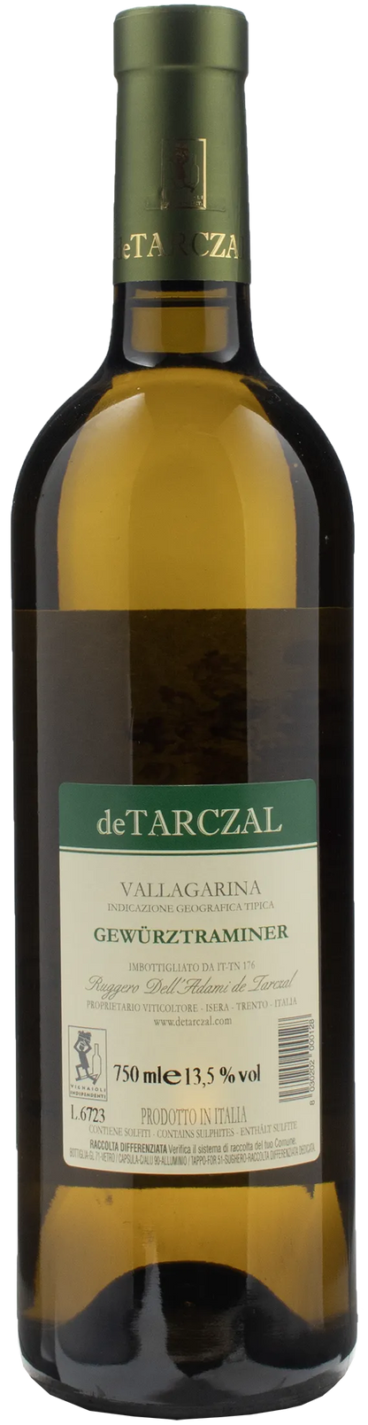 De Tarczal Vallagarina Gewurztraminer 2023