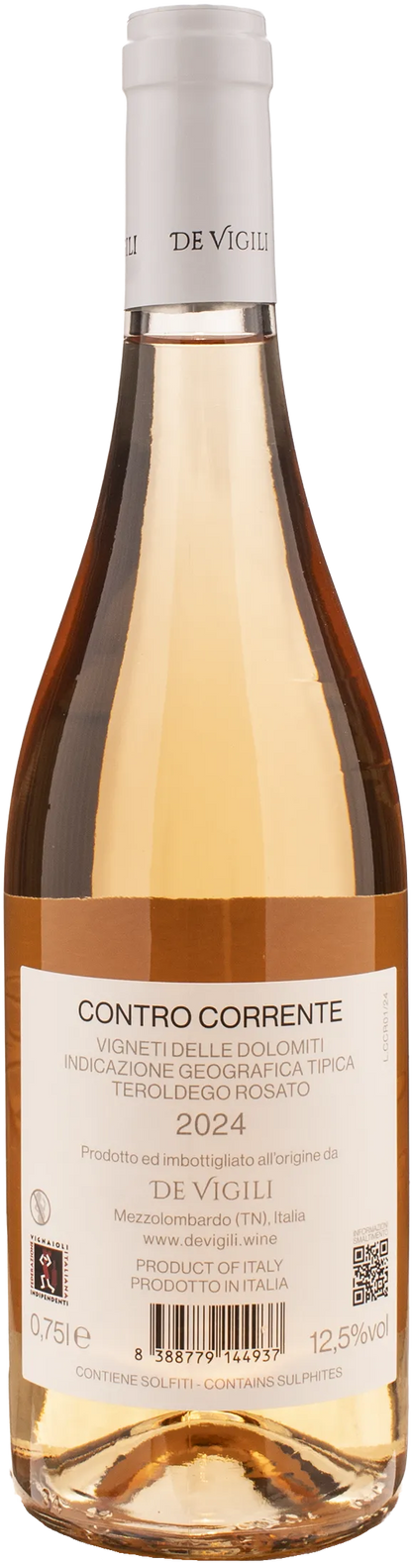 De Vigili Teroldego Rosato Controcorrente 2024
