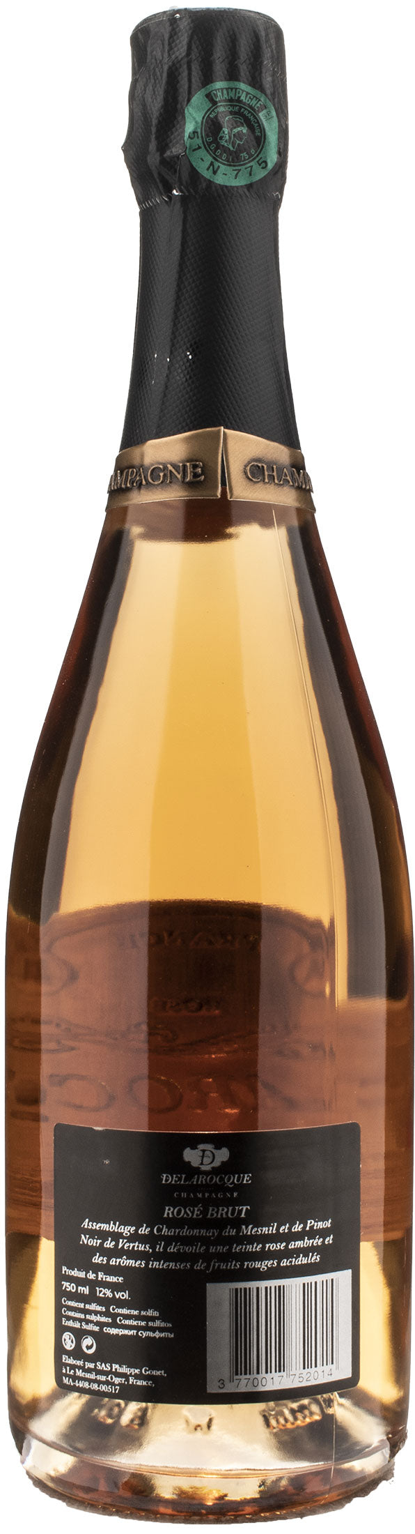 Delarocque Champagne Brut Rosé