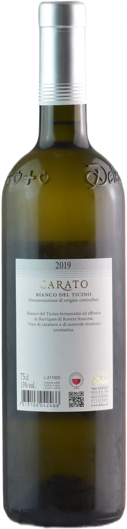 Delea Bianco del Ticino Carato 2019
