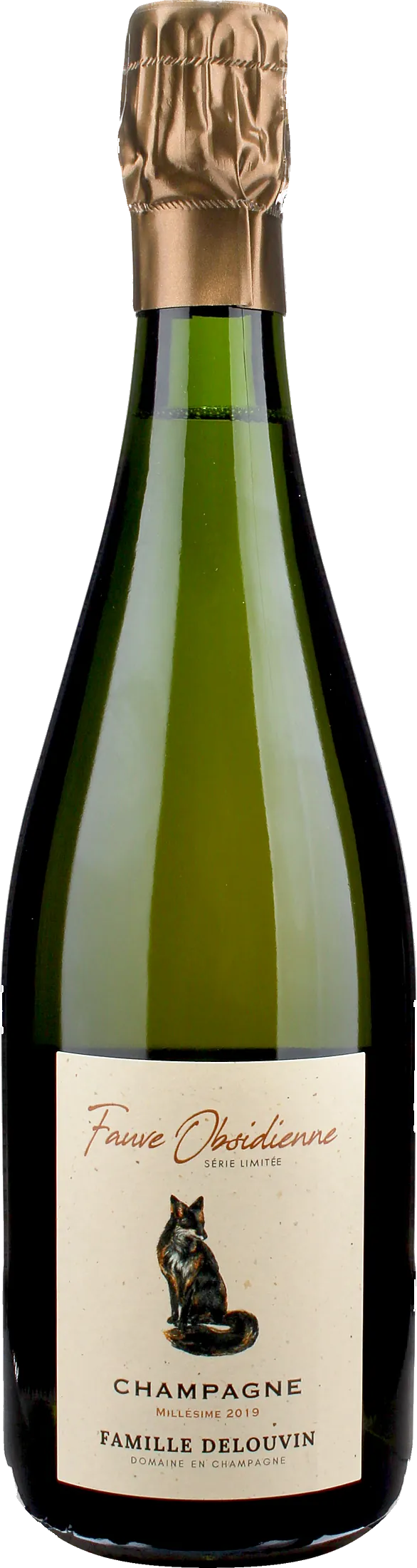 Delouvin Nowack Champagne Fauve Obsidienne Brut 2019