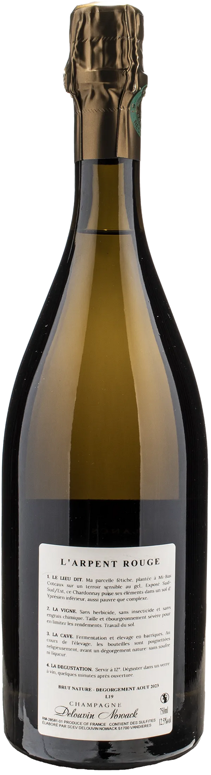 Delouvin Nowack L'Arpent Rouge Brut Nature