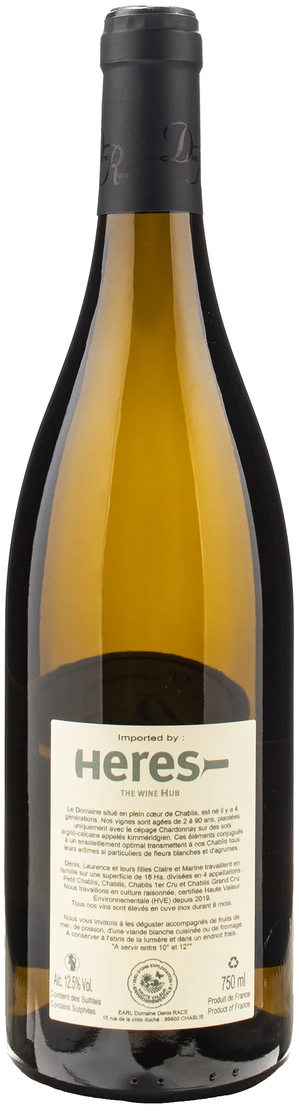 Denis Race Chablis 1er Cru Mont de Milieu 2022