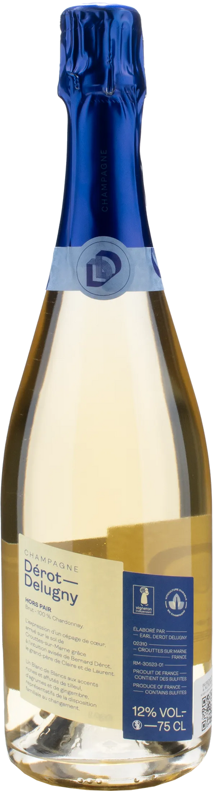 Derot Delugny Champagne Blanc de Blancs Hors Pair Brut