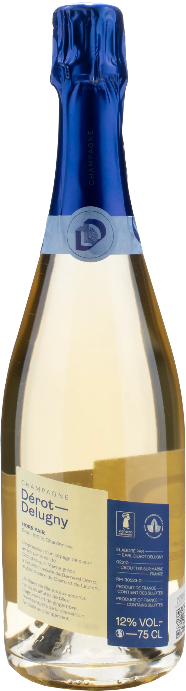 Derot Delugny Champagne Blanc de Blancs Hors Pair Brut