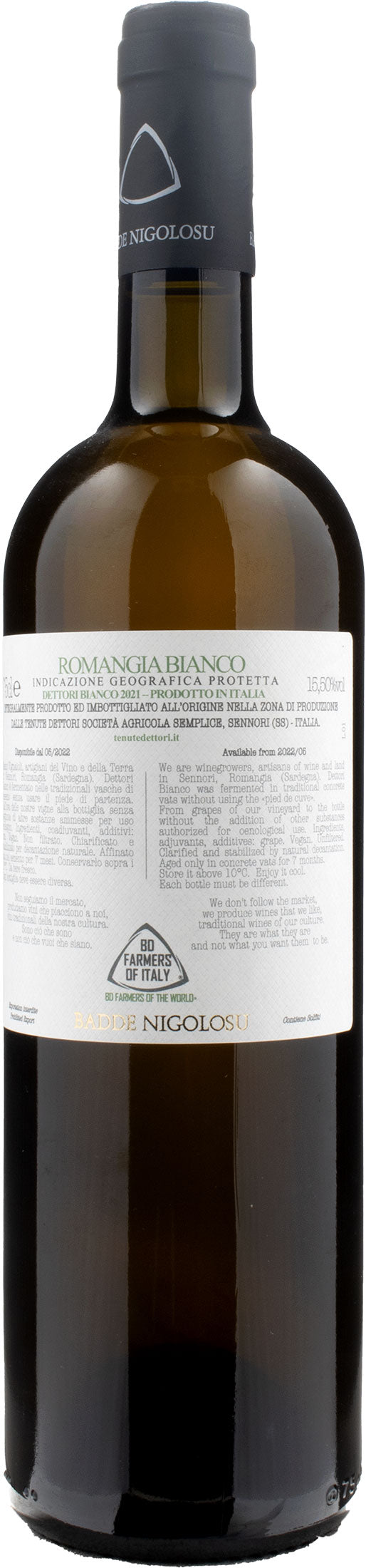 Dettori Bianco Badde Nigolosu 2021