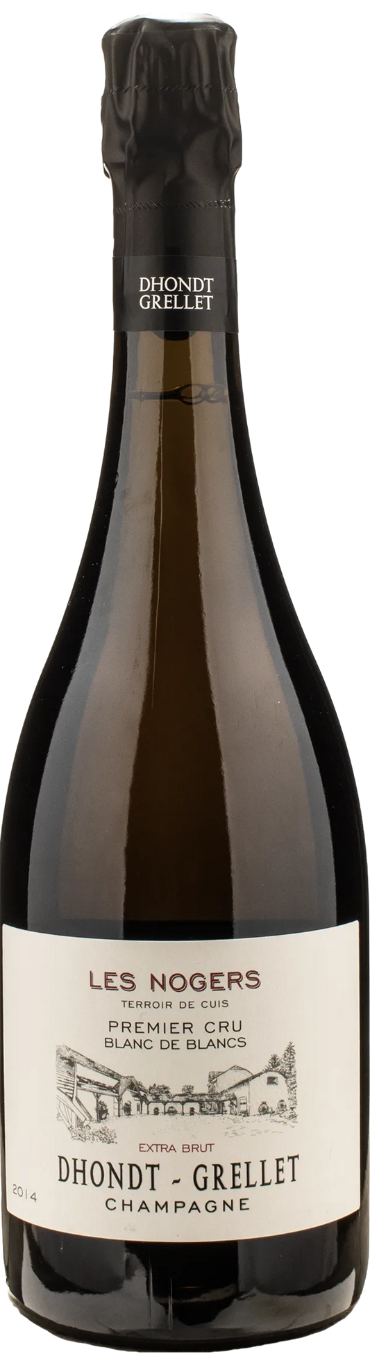 Dhondt Grellet Champagne 1er Cru Blanc de Blancs Extra Brut Les Nogers 2014