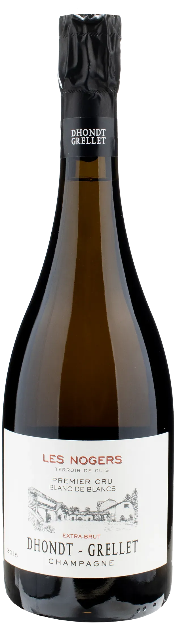Dhondt Grellet Champagne 1er Cru Les Nogers Extra Brut 2018