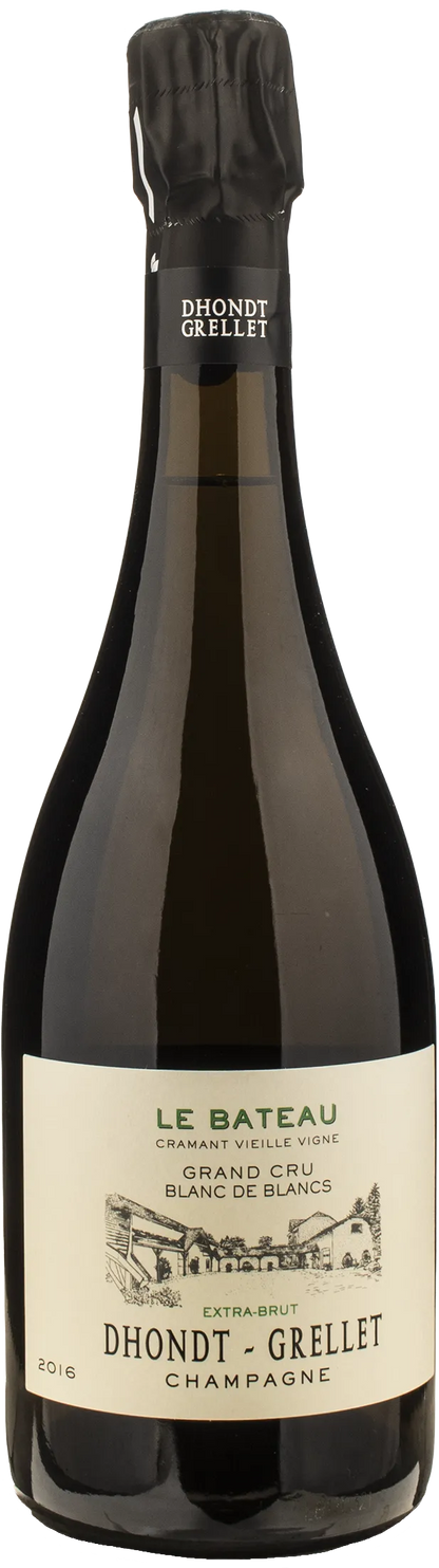Dhondt Grellet Champagne Grand Cru Blanc de Blancs Extra Brut Le Bateau 2016