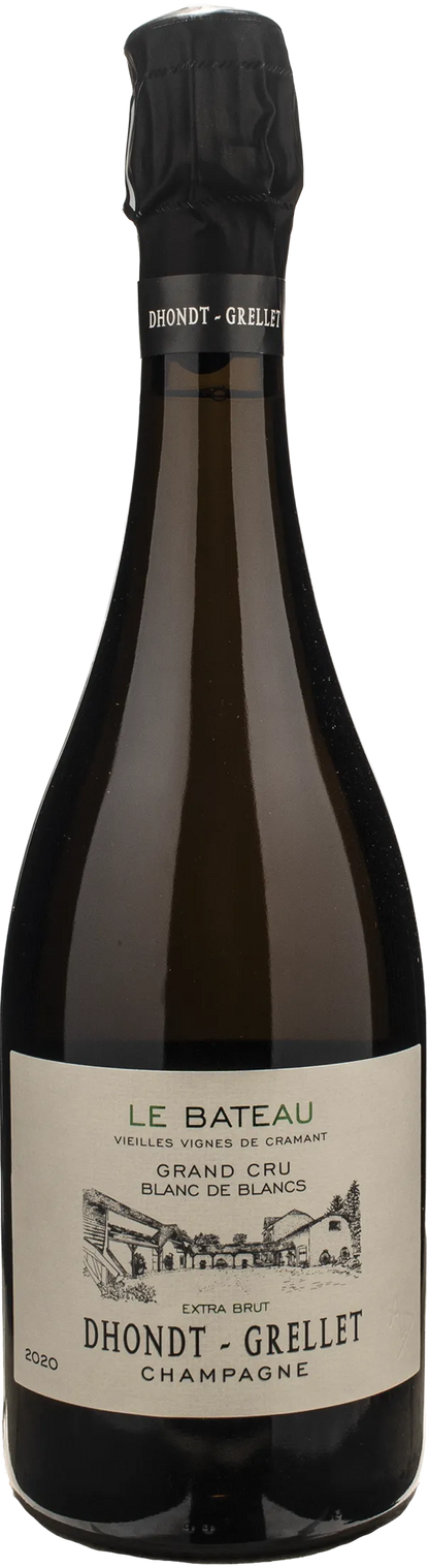 Dhondt Grellet Champagne Grand Cru Blanc de Blancs Extra Brut Le Bateau 2020
